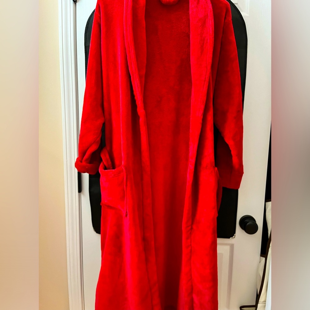 Plush robe